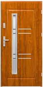 Drzwi zewnętrzne - Splendoor Drzwi zewnętrzne Opal złoty dąb 90P - miniaturka - grafika 1