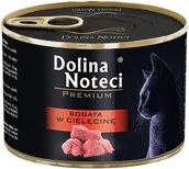 Mokra karma dla kotów - Dolina Noteci Premium Karma z cielęciną dla kota 185g - miniaturka - grafika 1