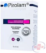 Szampony do włosów - Pirolam szampon z łupieżem x6 saszetek - miniaturka - grafika 1