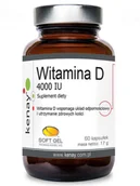 Witaminy i minerały dla sportowców - KenayAG Kenay Witamina D 4000 IU 60caps - miniaturka - grafika 1