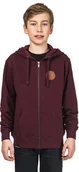 Bluzy dla chłopców - Horsefeathers bluza ęca PORTER KIDS SWEATSHIRT burgundy) - miniaturka - grafika 1