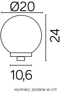 Su-Ma Kule Classic G 200 Z 35 FU G 200 Z 35 FU - Lampy ogrodowe - miniaturka - grafika 4
