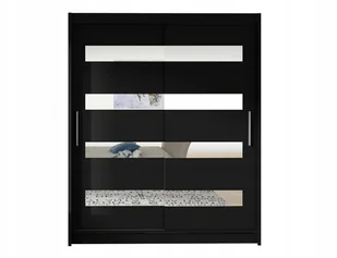 Szafa Przesuwna do sypialni z Lustrem Pesto XIII - Szafy - miniaturka - grafika 2