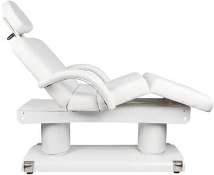 AZZURRO Spa leżanka kosmetyczna azzurro 838a 4 siln. biała podgrzewana P132034 - Fotele kosmetyczne - miniaturka - grafika 5