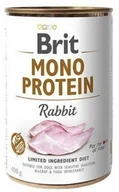 Mokra karma dla psów - Brit Mono Protein Rabbit puszka 400g - miniaturka - grafika 1