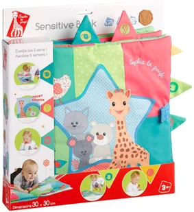 Vulli Duża miękka książka - Zabawki sensoryczne - miniaturka - grafika 2