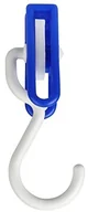 Wieszaki i stojaki - FACKELMANN Fackelmann 61404 hak pojemnik na pranie, plastik, biały/niebieski/pomarańczowy, 12 x 4,5 x 3,5 cm 61404 - miniaturka - grafika 1