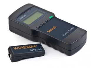 Gembird Impakt TESTER KABLI RJ45&11,RG-58 LCD (NCT-3) - Pozostałe akcesoria sieciowe - miniaturka - grafika 2