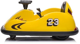 LEAN CARS Pojazd Na Akumulator GTS1166 Żółty LT-9569-0 - Pojazdy elektryczne dla dzieci - miniaturka - grafika 4