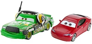 Mattel Auta Matel CARS 3 dwupak Chick Hicks with Headset &amp Natalie Certain Die-Cast Vehicle DXV99/DXW07 - Samochody i pojazdy dla dzieci - miniaturka - grafika 2