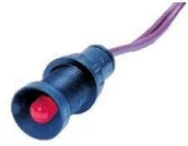 Inne akcesoria elektryczne - Simet Lampka KLP-5/R 5mm 12-24V czerwona 84405001 KLP-5/R 12-24V - miniaturka - grafika 1