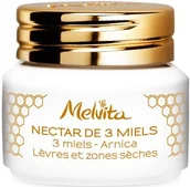 Kremy do twarzy - Melvita Regenerujący balsam do ust i suchych stref - Apicosma Nectar De 3 Miles - miniaturka - grafika 1