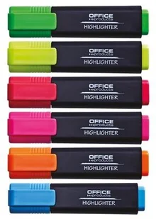 Office Products Zakreślacz fluorescencyjny 1-5mm (linia), różowy 17055211-13 - Zakreślacze - miniaturka - grafika 3