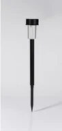 Lampy ogrodowe - Volteno Lampka solarna Spike 2 czarna LED - miniaturka - grafika 1
