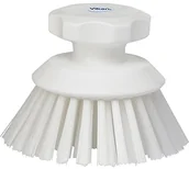Miotły, szufle, mopy - Vikan 38855 okrągła szczotka robocza, biały 38855 - miniaturka - grafika 1