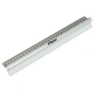 Linijki, ekierki - Leniar LINIJKA ALUMINIOWA Z UCHWYTEM 50CM. - miniaturka - grafika 1