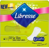 Wkładki higieniczne - Libresse Sca Wkładki higieniczne Light So Slim 32 sztuki - miniaturka - grafika 1