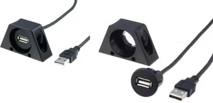 Wentronic Możliwość zamontowania wtyczka USB 2.0 Verlaengerung (A na tulei A) Czarny 2 m, czarny 4040849933516 - Kable komputerowe i do monitorów - miniaturka - grafika 2