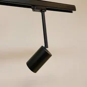 Akcesoria do oświetlenia - Oxyled Spot na szyno przewód 3fazy CROSTI LACCE track M GU10 CZARNA 891360 - miniaturka - grafika 1