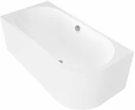 Wanny - Polysan VIVA L MONOLITH wanna asymetryczna 170x75x60cm biała 70119M - miniaturka - grafika 1