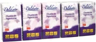 Chusteczki higieniczne - Delikato Delko chusteczki higieniczne 3 warstwowe 10x10szt - miniaturka - grafika 1