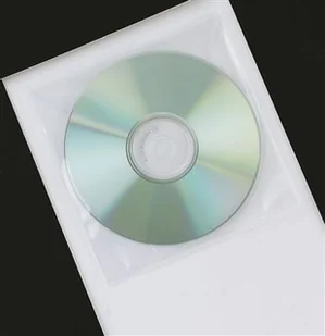 Q-CONNECT Koperty na płyty CD/DVD 50szt., transparentny KF02207 - Pudełka i akcesoria na płyty CD - miniaturka - grafika 2