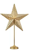 Oświetlenie świąteczne - Markslojd Ozdoba stołowa świetlna Gwiazda złoty RUSTIC 705741 705741 - miniaturka - grafika 1