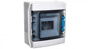 Rozdzielnie elektryczne - Eaton Szafka modułowa 1x6 natynkowa odporność UV IP65 IKA-16-ST-UV 174188 174188 - miniaturka - grafika 1