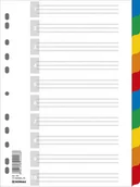 Przekładki do segregatorów - Donau Przekładki A4 kartonowe 10 kart 7710095PL-99 - miniaturka - grafika 1