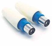 Kable - Metronic 438101 męskie złącze 2 proste złącza 9,52 mm ekranowane 438101 - miniaturka - grafika 1