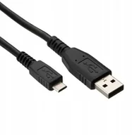 Kable komputerowe i do monitorów - Kabel Usb (2.0), Usb A M- Usb micro M, 3m, czarny - miniaturka - grafika 1