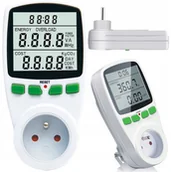 Liczniki energii elektrycznej - Miernik Licznik Zużycia Energii Prądu Watomierz - miniaturka - grafika 1