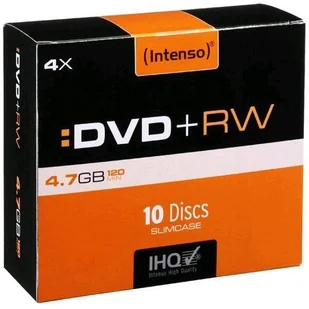 Intenso DVD+RW 4x SC 4.7GB 10 - 4211632 - Nośniki danych - miniaturka - grafika 2