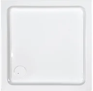 Brodziki prysznicowe - Sanplast Free Line 615-040-0031-01-000 90x90x9  biały - miniaturka - grafika 1