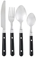 Zestawy sztućców - Pradel Heritage pradel Heritage 518155 zestaw sztućców, 24-częściowy, stal nierdzewna/tworzywo sztuczne, czarna, 9,6 x 23,5 x 9,6 cm 518155 - miniaturka - grafika 1