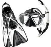 Sprzęt do nurkowania - Mares dorośli zestaw do nurkowania zestaw X-ONE Marea, biały, L-XL 0792460256515 - miniaturka - grafika 1