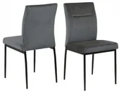 Krzesła - Actona Krzesło Demi szary 89809 - miniaturka - grafika 1
