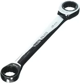 Klucze i nasadki - KS Tools 503.4506 Gear Plus podwójny klucz oczkowy z grzechotką,  X 18 MM 5034506 - miniaturka - grafika 1