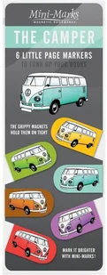 IF Zakładki magnetyczne auta Camper VW T1 6szt - Zakładki do książek - miniaturka - grafika 2