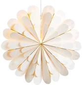 Oświetlenie świąteczne - Markslojd Gwiazda Marigold jako lampa wisząca, biała, 60cm - miniaturka - grafika 1