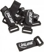 Tuning komputera - akcesoria - InLine rzepy 20x100mm 10sztuk czarne 59945E - miniaturka - grafika 1
