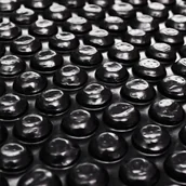 Akcesoria do basenów - vidaXL Pokrywa na basen, czarna, 417 cm, PE - miniaturka - grafika 1