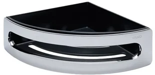 Keuco Elegance Koszyk na gąbkę Narożny, chrom/antracyt 11657010001 - Akcesoria łazienkowe - miniaturka - grafika 2