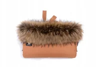 Akcesoria do wózków - Cottonmoose Mufka Cottonmuff Yukon Bursztynowy - miniaturka - grafika 1