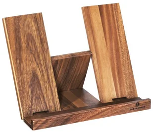 Zassenhaus Stojak pod książkę kucharską,akacja,17x30 x 22 cm ZS-055221 - Pozostałe akcesoria kuchenne - miniaturka - grafika 4