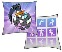 Halantex Fortnite, Poduszka z wypełnieniem, 40x40 cm - Kołdry i poduszki dla dzieci Halantex Fortnite, Poduszka z wypełnieniem, 40x40 cm - Kołdry i poduszki dla dzieci - miniaturka - grafika 2