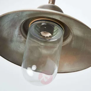 MORETTI Kinkiet zewnętrzny Casale wysokość 60 cm, mosiądz - Lampy ogrodowe - miniaturka - grafika 5