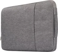 Torby na laptopy - Mobilari Etui  TORBA ETUI POKROWIEC LAPTOP MACBOOK PRO AIR 15 M222008 SZARY  M222008LGY - miniaturka - grafika 1
