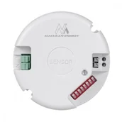 Czujniki ruchu i zmierzchu - Maclean Czujnik ruchu mikrofalowy ze ściemniaczem MCE207 + zasilacz do zabudowy - miniaturka - grafika 1