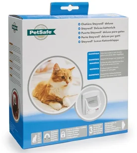 Altranet PetSafe Drzwiczki magnetyczne dla kota z 4 opcjami Deluxe 400, biały - Pozostałe akcesoria dla kotów - miniaturka - grafika 3